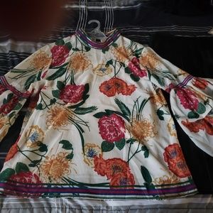 Flower blouse